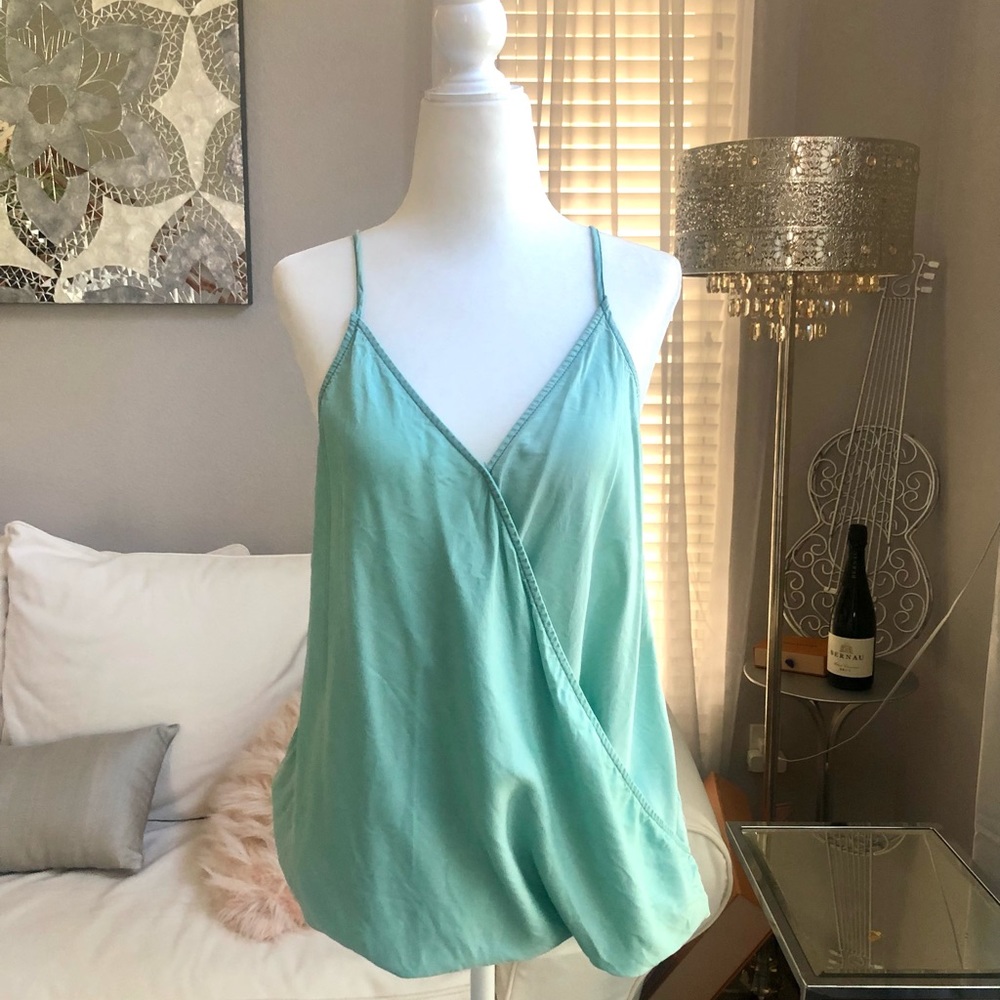 Vici Tencel Drape Blouse